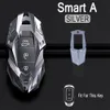 Autoschlüsselhülle aus Zinklegierung für Hyundai Santa Fe TM 2019 I30 2018 Solaris Azera Elantra Grandeur Accent Shell Zubehör