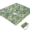 Tapis d'extérieur Tente de pique-nique Auvent Tapis de randonnée Abri de pluie Camping Survie Soleil Multifonctionnel Étanche Plage Ultraléger Tarp5364636