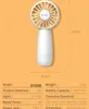 Small Personal Portable Fan 4800mAh Pocket Handheld Cooler Mini Hanging Hand Cooling Fans Eyelash dry air blower Rechargeable for Summer Outdoor Travel Radiator