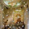 10m Crystal glass bead Curtain Fashion Indoor Home Decoration Luxury Wedding backdrop Decoration 210712