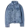 Designe Mens 코트 데님 재킷 남성 여성 고품질 캐주얼 코트 블랙 블루 패션 스타일리스트 재킷 외부웨어 크기 M-XXL