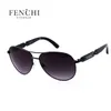 FENCHI lunettes de soleil roses femmes miroir noir femme mode lunettes de soleil marque Designer