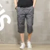 Hohe Qualität Sommer männer Baggy Multi Pocket Military Kurze Cargo Hosen Reithose Männlich Lange Männer Taktische Plus Größe 6XL shorts