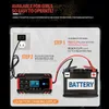 Chargeur LCD de réparation d'impulsions d'écran tactile 12V8A 24V4A, pour voiture et moto, batterie au plomb, Gel humide