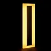 Applique murale LED longue lumière extérieure moderne étanche IP65 110 220V porche jardin intérieur chambre chevet rue chemin éclairage