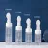 Travel Foamer Mousse Bottles Jar Container Plastic Empty Face Foam Bottle with Pump Hand Wash Soap Dispenser Bubbling Vials SN5374