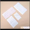 Naaien Begrippen Gereedschap Kleding Gecoat Papier Zelfklevende Etiketten Blanco Sticker Diamond Schilderen Tool Accessoires Handige M325C