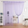 Beaded Gordijn Glitter Crystal Kwastje String Line Deur Gordijnen Window Room Divider Decoratieve Tule Gordijnen voor Woonkamer 210913