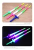 christmas party new year gift Telescopic flash stick concert cheer props large four section LED colorful flash fluorescent stick