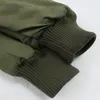 Women's Jackets FOR Autumn 2021 Bomber Jacket Women Army Green Warm Zipper Pockets Winter Coat Female Parkas Femme
