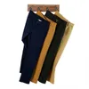 Plus Size 29- Business men's spring summer casual brand khaki straight pant autumn man cotton pants black long trousers 210723