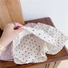 Sommerlicher Mädchen-Baumwollrock mit Blumenmuster, Schul- und Babykleidung 210702
