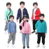 Kapuzen-Stehkragen, zwei Stile, Polarfleece-Jacke, Mantel, doppelseitig, Sherpa-Fleece, dick, Reißverschluss, Kapuzenpullover, Oberbekleidung, Kinder, Kinderpullover, Sport, Outdoor-Oberteil, Kleidung L15HCG2