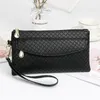 High quality leather Evening bag small fresh female stylish mobile phone change hand hold multiple colors Special offer