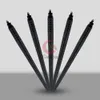 Professional Permanent Makeup Black disposable microblading pens hand tools 018mm 18U pins needles embroidery blades with Cap8099709