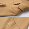 Femmes Trench-Coats À Manches Longues Classique Revers Cou Pardessus Solide Couleur Slim Survêtement Manteau Décontracté