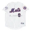 Custom Sewing Gary Carter Nowy Jork 1986 Seria World Home White Jersey Mężczyźni Kobiety Młodzież Koszulki Baseball XS-6XL