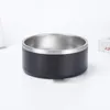 Pet Products New Multicolor Dog Bowls Stainless Steel Reinforced Double Layer Large Capacity Insulation Pets Bowl Dogs Pots Cat Cup HH0010