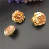 Falsk siden Peony Flower Heads Wedding Party Decoration Artificial Flowers Diy Fake Wreath Home Hotel Dekorera 0 55BS Y2