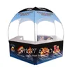 3x3m Booth Tent Kiosk High-Definition Photo Advertision Display med anpassad Full Color Printing Graphics