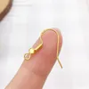 Mark S925 Silver gold White K rose Earring Hooks Ear Hook DIY Jewellery Findings 100pcs Size 18mm