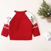 Höst Vinter Jul Baby Flickor Boys Sweaters Coat Kids Knitting Pullovers Toppar Baby Boys Girls Cartoon Långärmade Tröjor Y1024