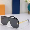 Solglasögon designer Z1745 varumärke eller kvinnors mode enkla linser med fyrspetsig stjärndekoration lyxklubbfest strand uv400 bär box idzv