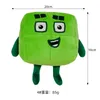 CushionDecorative kussen Numberblocks Plush Toys kleurrijke nummerblokken gevuld met kinderen kinderen poppen9194179