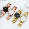 Women's high-end stainless steel luminous dial casual fashion simple style quartz watch G230529