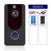 HD 1080P Smart WiFi Video Doorbell Camera Visual Intercom Night Vision IP Door Bell Wireless Security Cameras