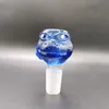 Dicke Pyrex-Wasserpfeifenglas-Tierkopfbong mit 14 mm 18 mm männlicher grün-blauer Schlangen-Oktopus-Krokodil-Kraut-Tabak für Wasserpfeifen