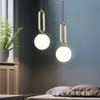 Северный светодиодный железный деко -деко -световой светильники светильника подвесная лампа кухня кухня коммерческая осветительная столовая лампы