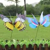 Simulation butterfly flower arrangement stick garden decoration butterflys bonsai potted plant market venue decorations flowers 76952140