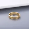 Have stamp Couple Ring Personality gold silver plated for mens and women engagement wedding jewelry lover gift