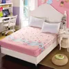 Set di lenzuola Lenzuolo con angoli stampato per letto matrimoniale singolo Bambini Adulti 100% cotone (senza custodia) XF772-9