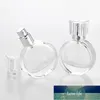 5 pièces 25 ML bouteille de Parfum rechargeable en verre Portable avec atomiseur d'aluminium étui cosmétique de Parfum vide pour voyageur
