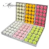 18 PCS Pissenlit Savon Fleur Boule Fleurs Artificielles Tête D'Hortensia DIY Cadeau pour La Saint Valentin Fête Des Mères De Mariage Décor À La Maison