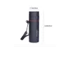 Caliente Mini telescopio de enfoque portátil 30x25 HD Monocular óptico visión nocturna baja impermeable Zoomable 10X alcance para viajes Camping