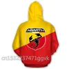 Erkek Hoodies Tişörtü 2021 Marka Sonbahar Hoodie Abarth Kazak Jumper Kapüşonlu Uzun Kollu Ceket Üstleri Moda Ceketler