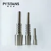 Smoking Accessories 10mm Titanium Nail Pipes GR2 Domeless Tip For Silicone Nectar NC Kit