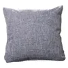 45 * 45cm linne kudde täcker kvadratkudde täcke sovrum soffa dekorativa kudde fall