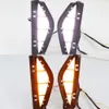 1set Auto LED Daytime de la lumière DRL DRL DRAT Dynamic Signal Signal Signal de brouillard Lampe de brouillard Feu légère pour Hyundai Santa Fe 2021 2022