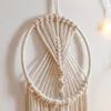 Bohemian Hand-woven Cotton Rope Dream Catcher Tapestry Decoration Creative Home Furnishing Ornaments Children's Room Birthday Gift Wall Hanging