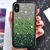 Градиент Bling Diamond Sparkle Мягкие чехлы TPU для iPhone 11 Pro XR XS XS X 8 7 6 Plus Crystal Glitter роскошный блестящий красочный телефон