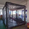 Customized Airtight painting garage inflatable spray booth Car Shield Storage or trade show cover tent with pump