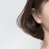 WANTME 100 925 gioielli in argento sterling 3D personalizzati ratto topo orecchini per le donne ragazze moda animale pendientes mujer 216610453