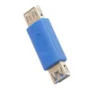 USB 3.0 En kvinnlig till kvinnlig kopplingsadapter USB3.0 AF till AF Connector Extender Converter