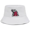 Fashion Alabama Crimson Tide football logo Cappello da pescatore pieghevole unisex Sport Visiera da pescatore personalizzata da spiaggia Vende berretto da bombetta p290w