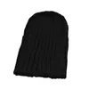 Mode koreanska hösten winte män kvinnor turban hatt solid färg unisex stickade mössor håller varm casual crochet cap new y21111