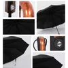 Clássico Inglês Estilo Guarda-chuva Homens Automático 10 BRIBS Forte Windresistant 3 Dobrável Chuva Negócio Masculino Qualidade Parasol 210721